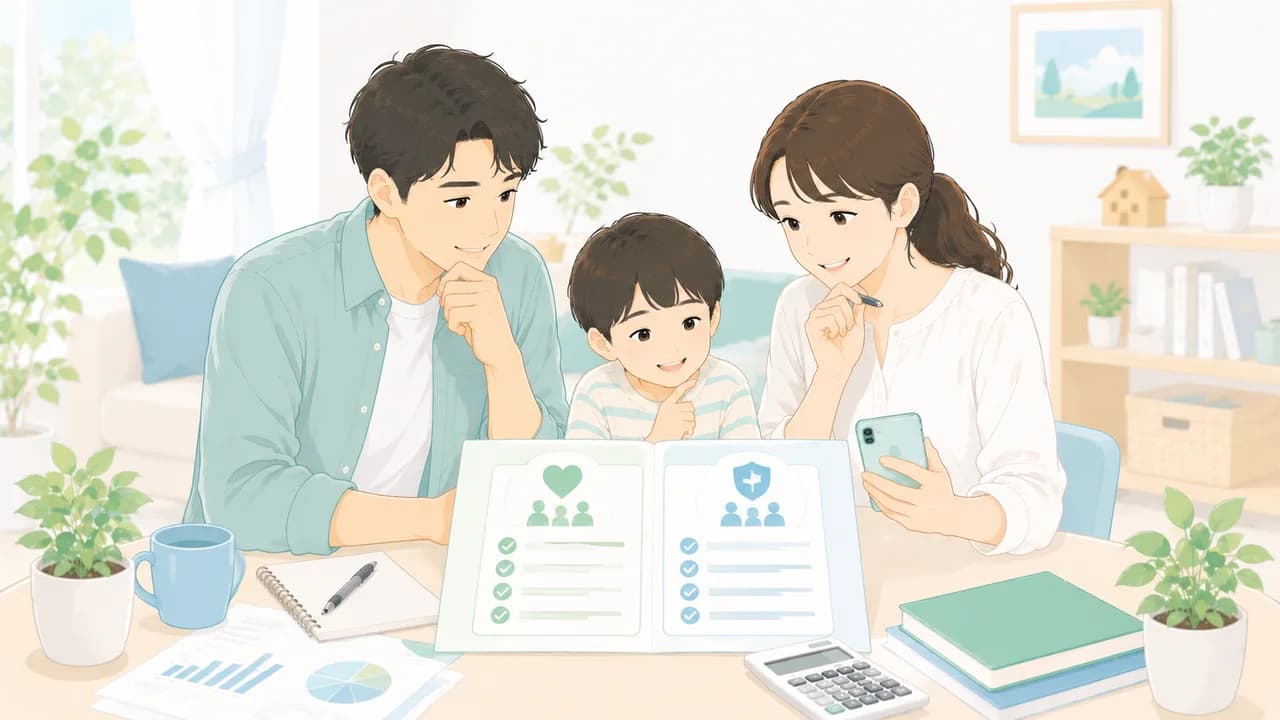 共済と保険の違いをやさしく解説の参考イメージ（目安）